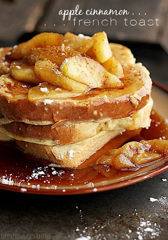 Apple Cinnamon French Toast