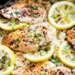 One Pot Lemon Herb Chicken & Rice | Creme de la Crumb