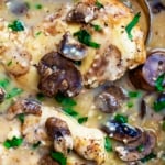 Slow Cooker Chicken Marsala | Creme de la Crumb