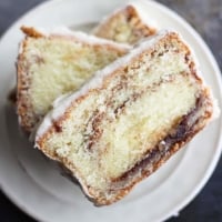 Cinnamon Roll Pound Cake