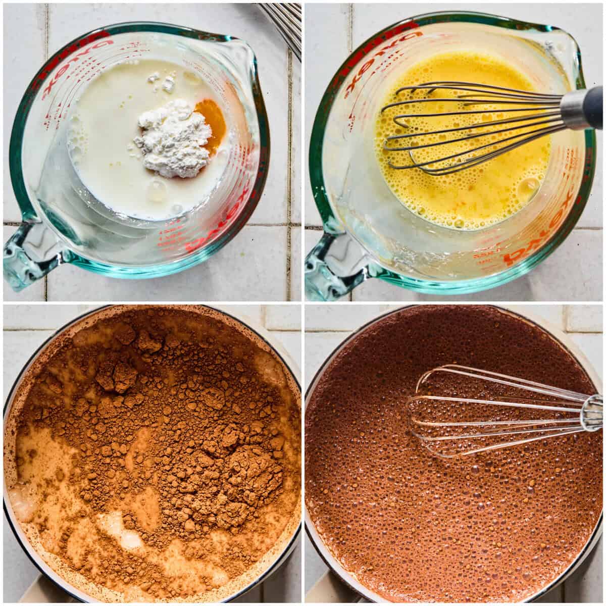 Step 3 part 1 for prepping no bake Oreo ice cream dessert.