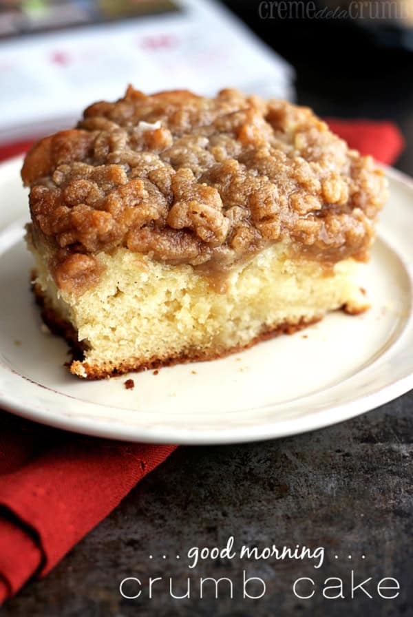 Good Morning Crumb Cake