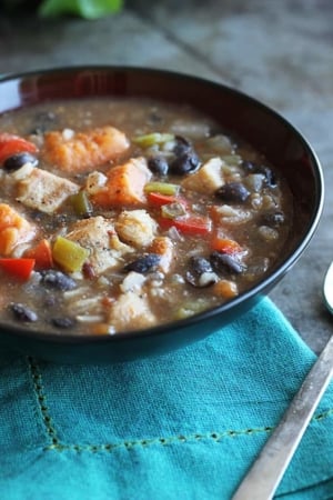 Jamaican Jerk Chicken Soup