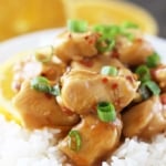 Baked Orange Chicken - Creme de la Crumb