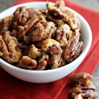 15 Minute Candied Cinnamon Pecans