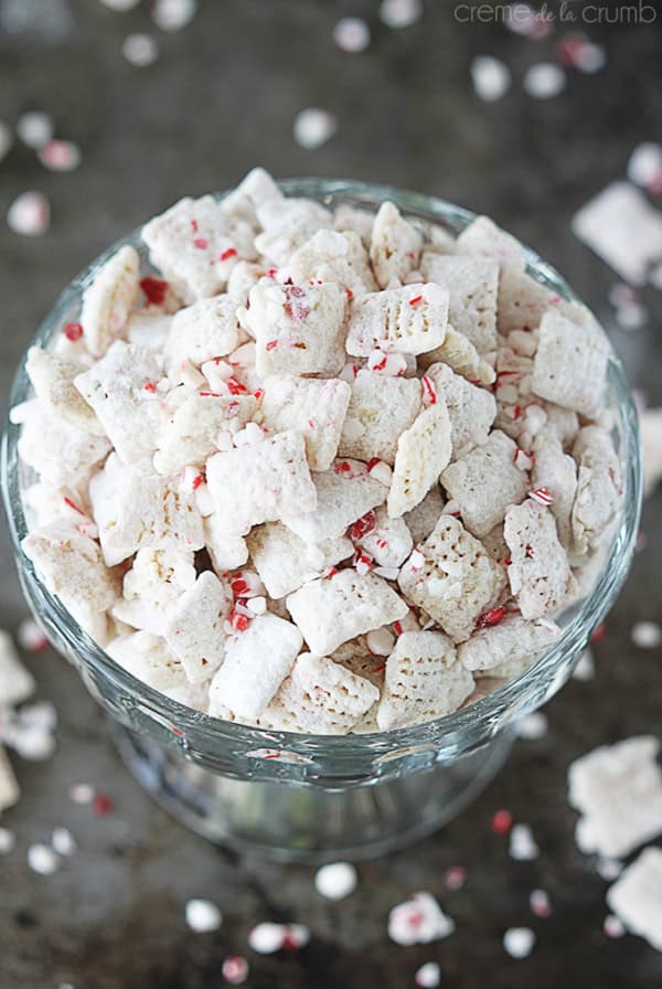 Peppermint Crunch Muddy Buddies