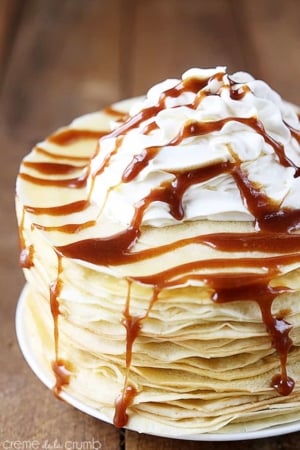 Cinnamon Roll Crepes