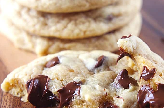 Double Chewy Chocolate Chip Cookies