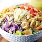 Honey Mustard Chicken Chopped Salad