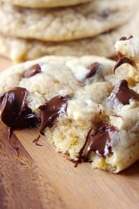 Double Chewy Chocolate Chip Cookies