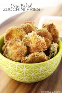 Oven Baked Zucchini Fries