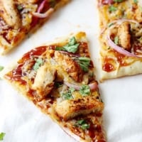 BBQ Chicken Flatbread Pizza