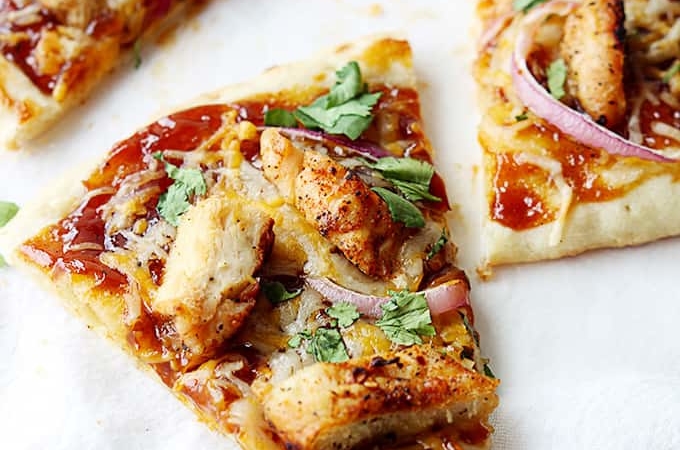 BBQ Chicken Flatbread Pizza