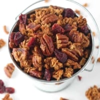 High Fiber Cinnamon Pecan Granola