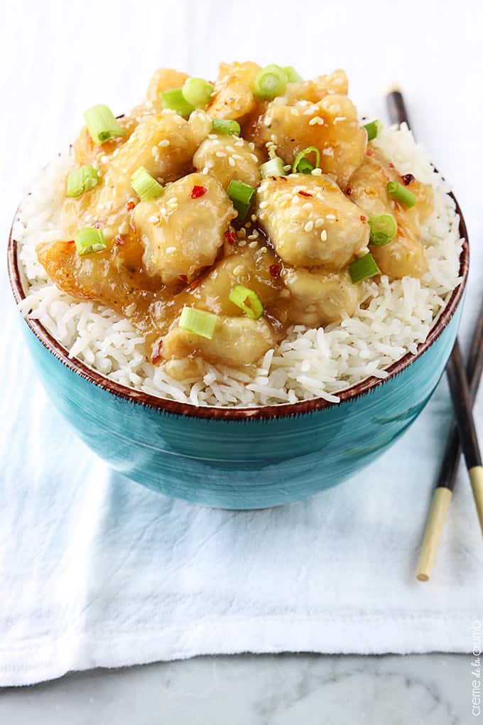 Better Than Takeout Chinese Honey Garlic Chicken