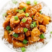 Lighter Orange Chicken