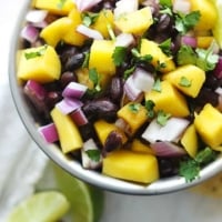 Mango Black Bean Salsa