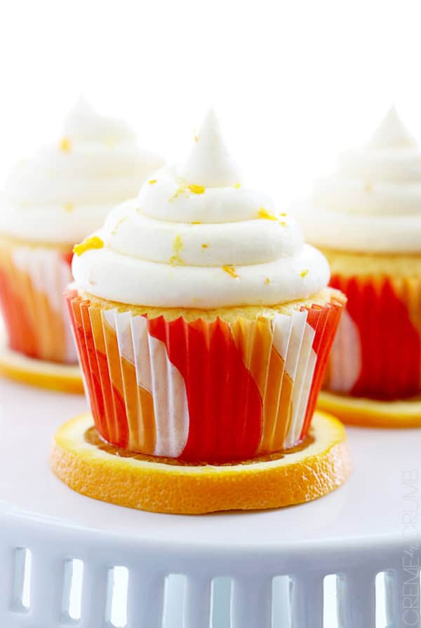 Orange Cream Cupcakes