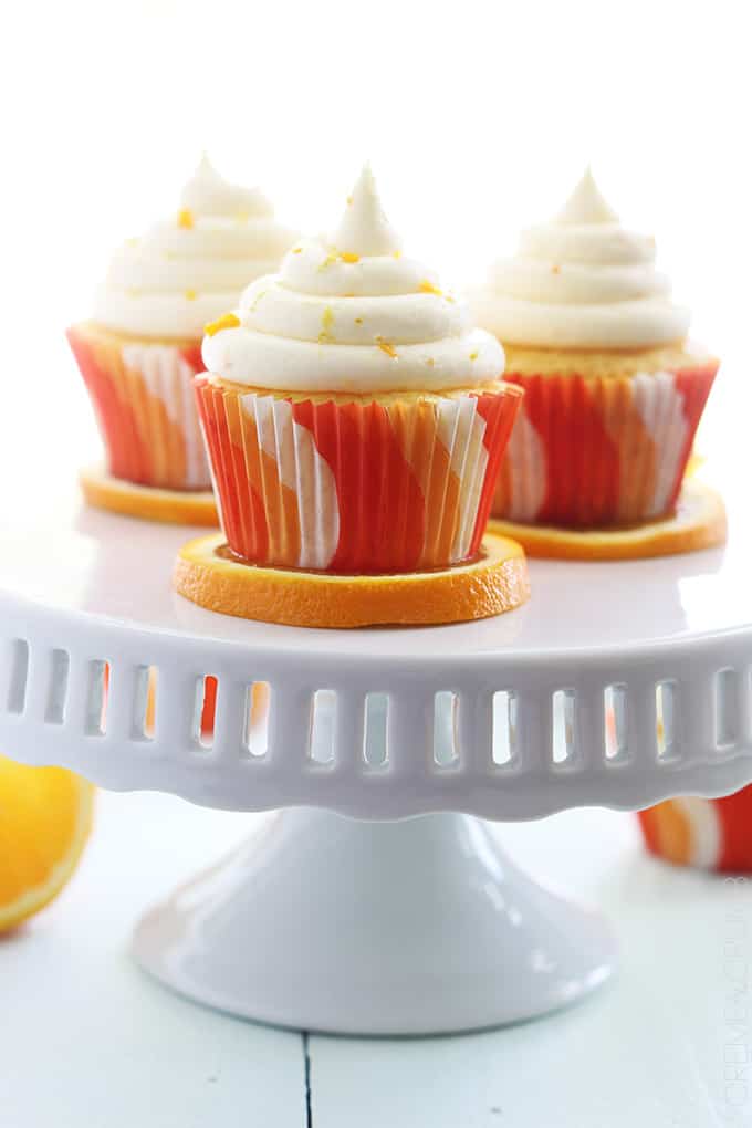 Orange Cream Cupcakes - 84