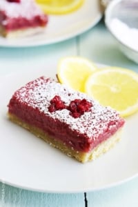 Raspberry Lemonade Bars