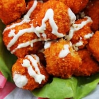 Buffalo Popcorn Chicken