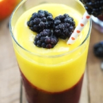 Mango Blackberry Smoothie