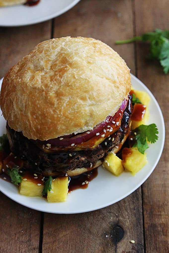 Black Bean Teriyaki Burgers - Creme De La Crumb