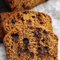 Browned Butter Chocolate Chip Pumpkin Bread