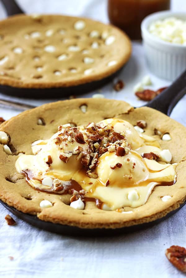 Browned Butter Skillet Blondie
