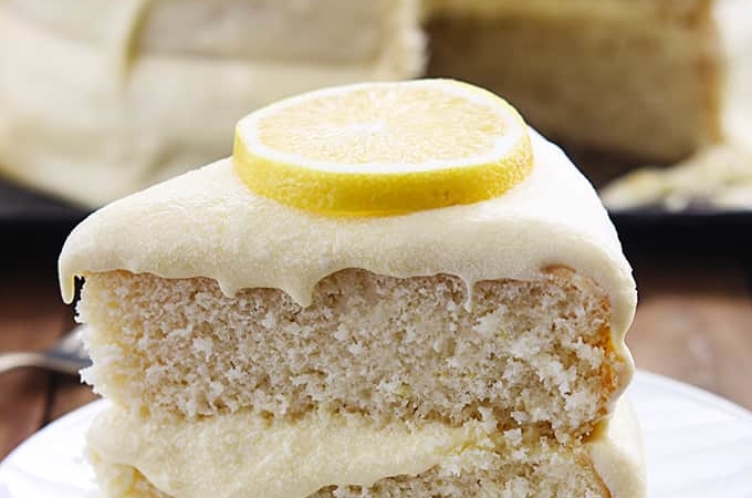One Bowl Lemon Cake