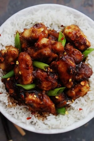 Slow Cooker General Tso's Chicken