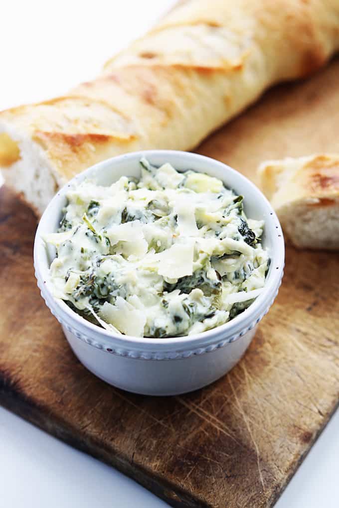 Slow Cooker Spinach Artichoke Dip