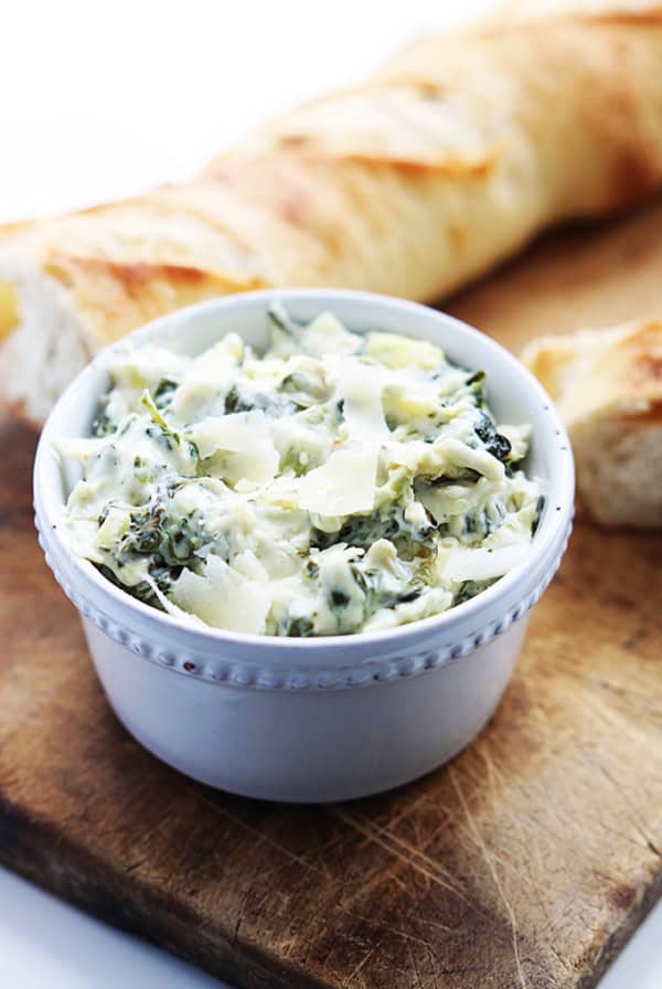 Slow Cooker Spinach Artichoke Dip