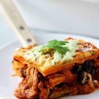 Sweet Pork Enchilada Stacks (aka Enchilada Casserole - Cafe Rio Style)