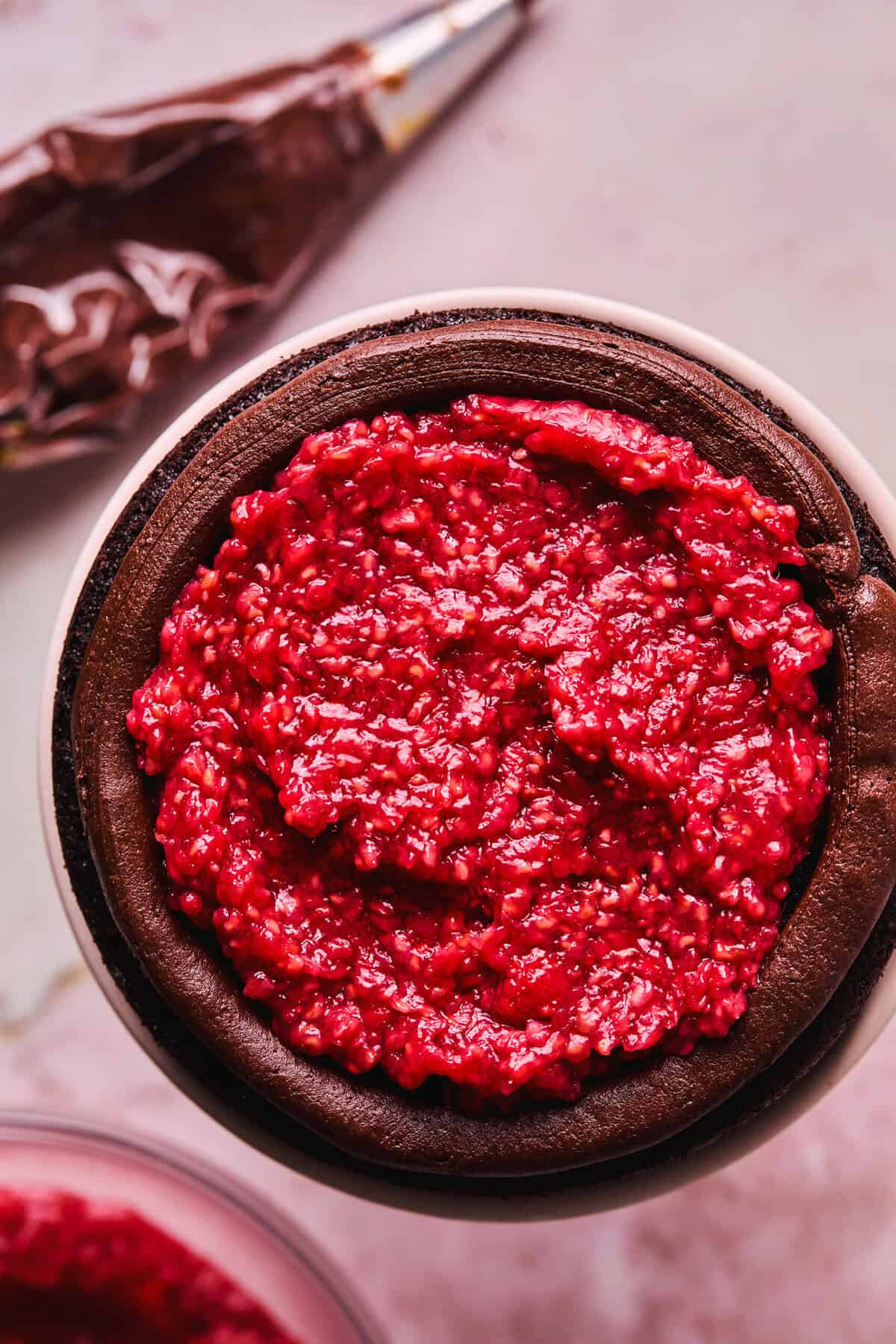 Raspberry Cake Filling