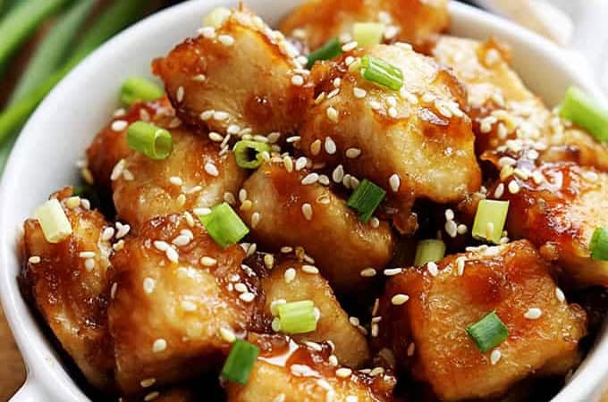 Baked Sesame Chicken