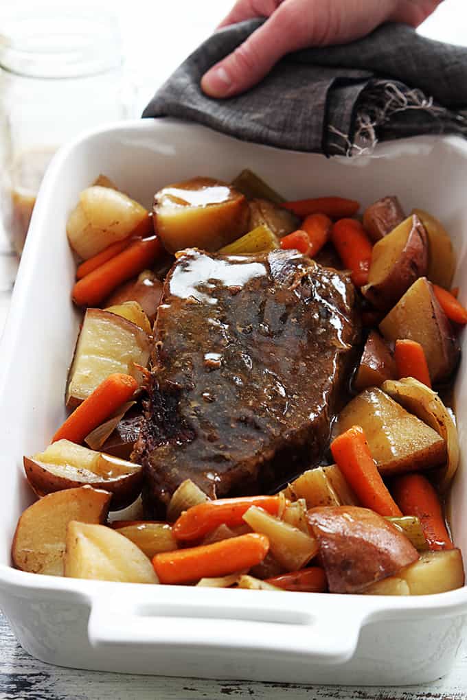 Slow Cooker Beef Roast Creme De La Crumb