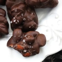3 Ingredient Chocolate Almond Clusters