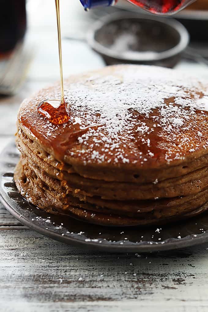Gingerbread Pancakes - Creme De La Crumb