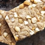 White Chocolate Chip Macadamia Nut Blondies