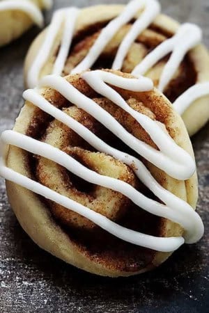 Cinnamon Roll Cookies