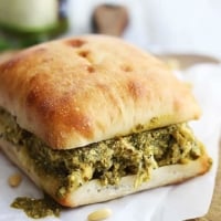 Pesto Chicken Sandwiches