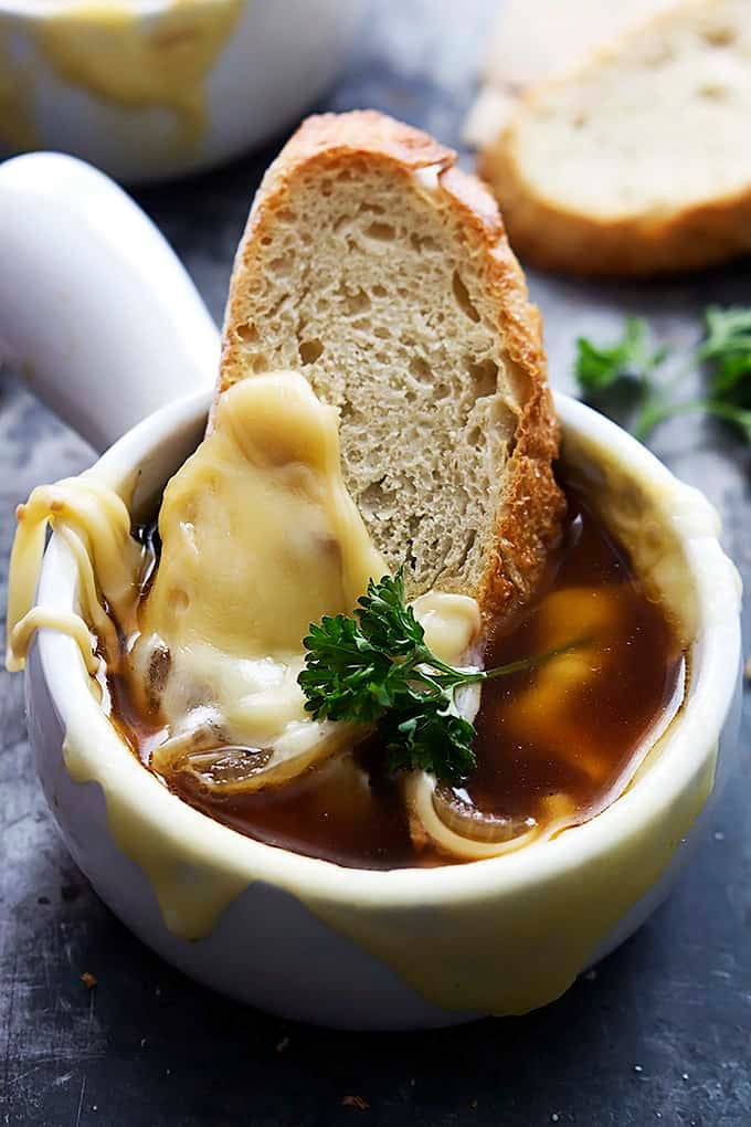 Slow Cooker French Onion Soup - Laughing Spatula