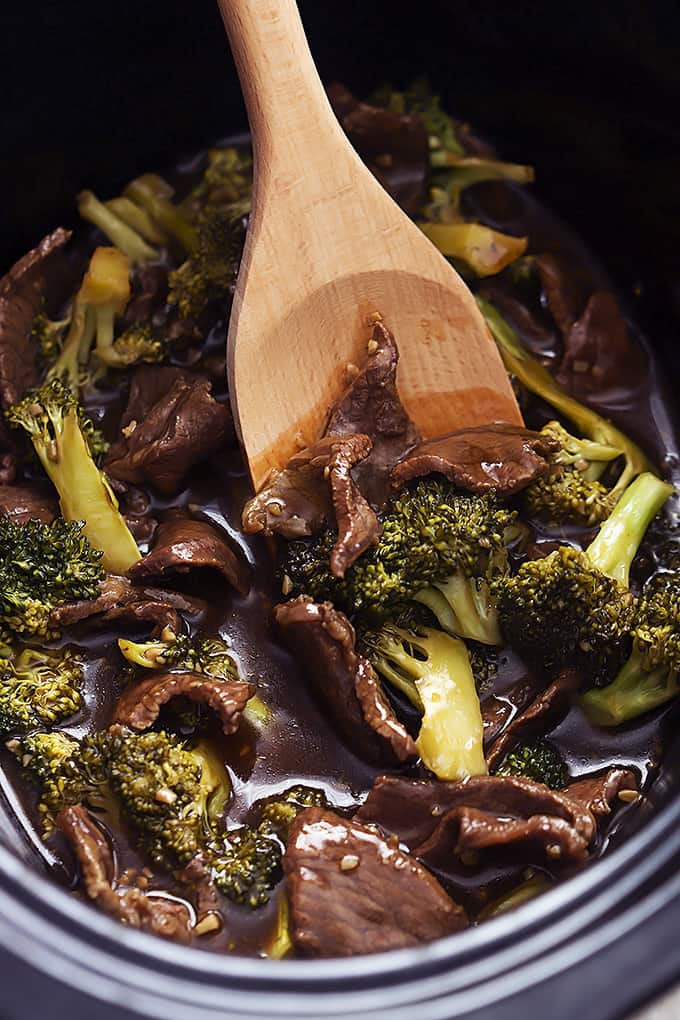 Slow Cooker Broccoli Beef