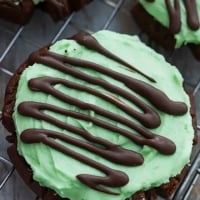 Grasshopper Sugar Cookies | Creme de la Crumb