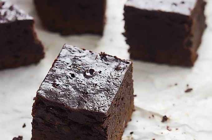 Slow Cooker Brownies | Creme de la Crumb