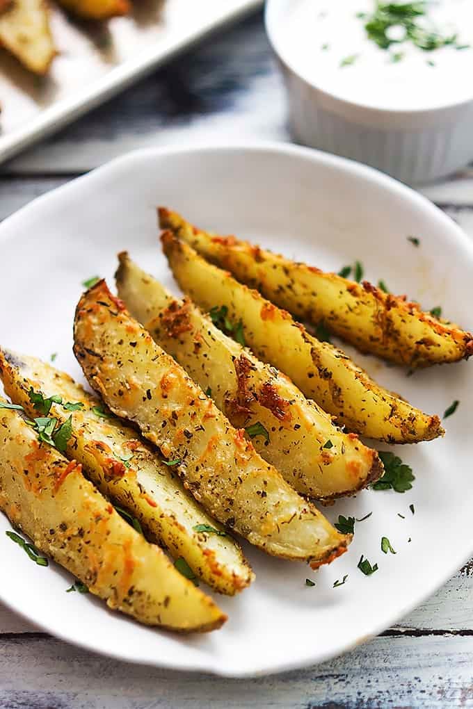 baked potato fries