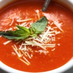 Roasted Red Pepper Soup | Creme de la Crumb