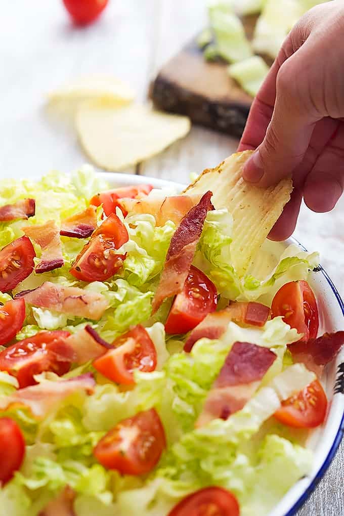 Creamy Ranch BLT Dip - 2