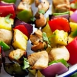 Grilled Hawaiian Chicken Kabobs | Creme de la Crumb